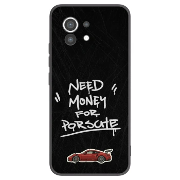 Picasee Μαύρη θήκη σιλικόνης για Xiaomi Mi 11 - Dark Racer