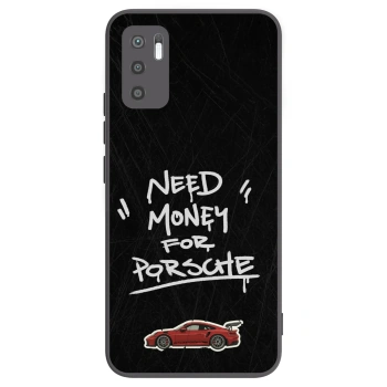 Picasee Μαύρη θήκη σιλικόνης για Xiaomi Redmi Note 10 5G - Dark Racer