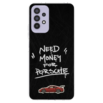 Picasee διαφανής θήκη σιλικόνης Samsung Galaxy A32 4G SM-A325F - Dark Racer
