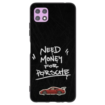 Picasee Μαύρη θήκη σιλικόνης για Samsung Galaxy A22 A226B 5G - Dark Racer
