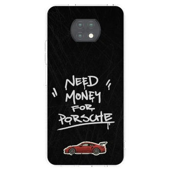 Picasee διαφανής θήκη σιλικόνης Xiaomi Redmi Note 9T - Dark Racer