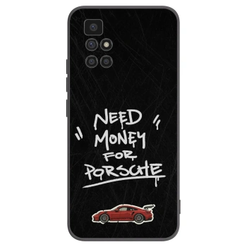 Picasee Μαύρη θήκη σιλικόνης για Xiaomi Redmi 10 - Dark Racer