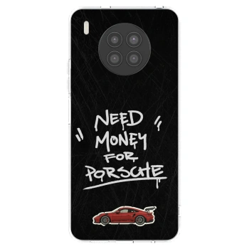 Picasee διαφανής θήκη σιλικόνης Huawei Nova 8i - Dark Racer
