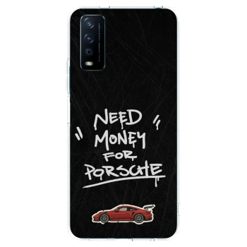 Picasee διαφανής θήκη σιλικόνης Vivo Y11s - Dark Racer