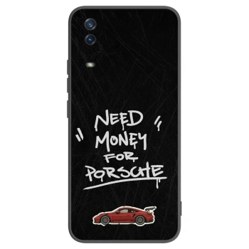 Picasee Μαύρη θήκη σιλικόνης για Vivo Y11s - Dark Racer