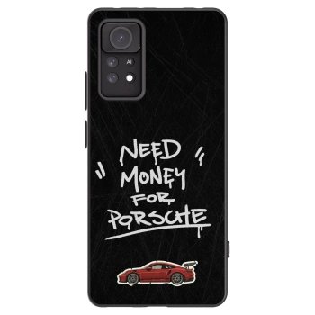 Picasee Μαύρη θήκη σιλικόνης για Xiaomi Redmi Note 11 Pro - Dark Racer