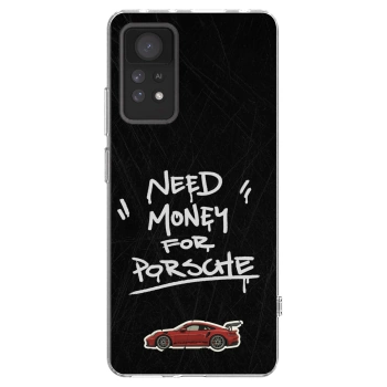 Picasee διαφανής θήκη σιλικόνης Xiaomi Redmi Note 11 Pro - Dark Racer