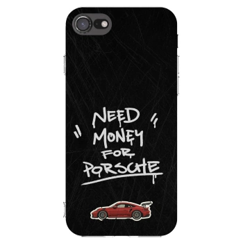 Picasee διαφανής θήκη σιλικόνης Apple iPhone SE 2022 - Dark Racer