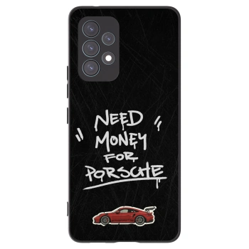Picasee Μαύρη θήκη σιλικόνης για Samsung Galaxy A53 5G A536 - Dark Racer