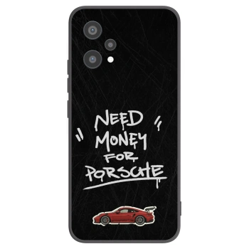 Picasee Μαύρη θήκη σιλικόνης για Realme 9 Pro 5G - Dark Racer