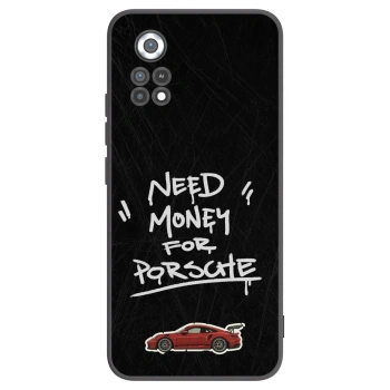 Picasee Μαύρη θήκη σιλικόνης για Xiaomi Poco X4 Pro 5G - Dark Racer