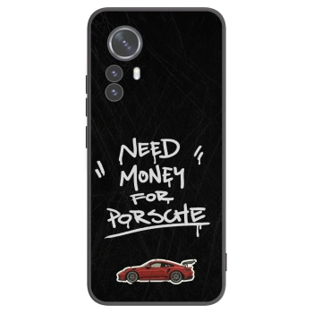 Picasee Μαύρη θήκη σιλικόνης για Xiaomi 12 Pro - Dark Racer