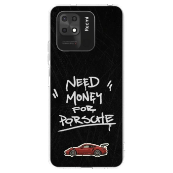 Picasee διαφανής θήκη σιλικόνης Xiaomi Redmi 10C - Dark Racer