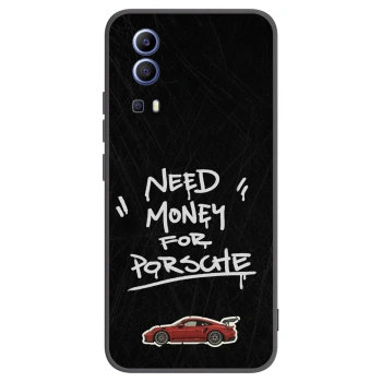 Picasee Μαύρη θήκη σιλικόνης για Vivo Y52 5G - Dark Racer