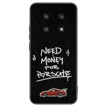 Picasee Μαύρη θήκη σιλικόνης για Honor Magic4 Lite 5G - Dark Racer