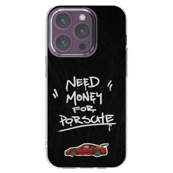 Picasee διαφανής θήκη σιλικόνης Apple iPhone 14 Pro - Dark Racer