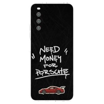 Picasee διαφανής θήκη σιλικόνης Sony Xperia 10 IV 5G - Dark Racer