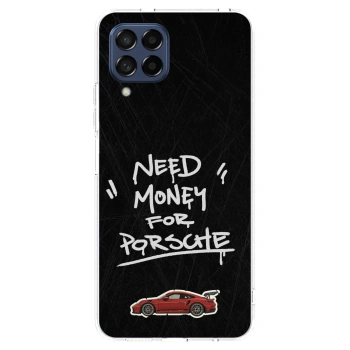 Picasee διαφανής θήκη σιλικόνης Samsung Galaxy M53 5G - Dark Racer