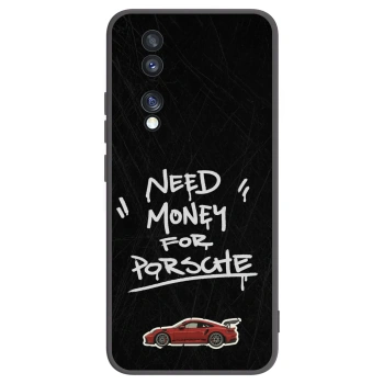 Picasee Μαύρη θήκη σιλικόνης για Honor 70 - Dark Racer