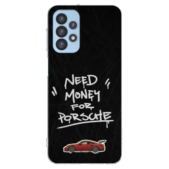 Picasee διαφανής θήκη σιλικόνης Samsung Galaxy A23 A235F 4G - Dark Racer