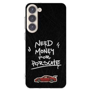 Picasee διαφανής θήκη σιλικόνης Samsung Galaxy S23+ 5G - Dark Racer
