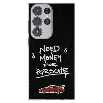 Picasee διαφανής θήκη σιλικόνης Samsung Galaxy S23 Ultra 5G - Dark Racer