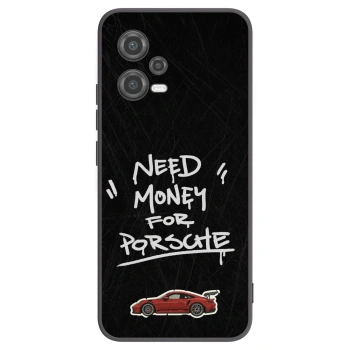 Picasee Μαύρη θήκη σιλικόνης για Xiaomi Poco X5 - Dark Racer