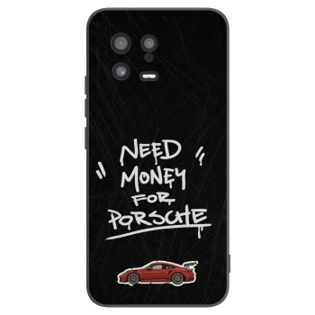 Picasee Μαύρη θήκη σιλικόνης για Xiaomi 13 - Dark Racer