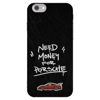 Picasee διαφανής θήκη σιλικόνης Apple iPhone 6/6S - Dark Racer