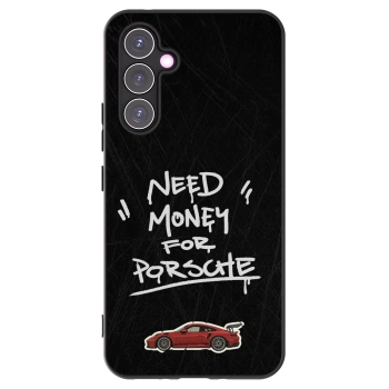 Picasee Μαύρη θήκη σιλικόνης για Samsung Galaxy A54 5G A546B - Dark Racer