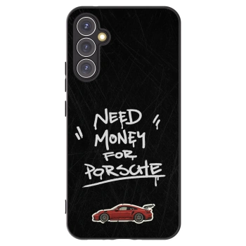 Picasee Μαύρη θήκη σιλικόνης για Samsung Galaxy A34 5G A346B - Dark Racer