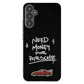 Picasee διαφανής θήκη σιλικόνης Samsung Galaxy A34 5G A346B - Dark Racer