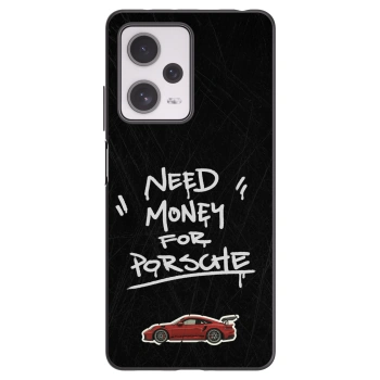 Picasee Μαύρη θήκη σιλικόνης για Xiaomi Redmi Note 12 Pro+ 5G - Dark Racer
