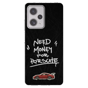Picasee διαφανής θήκη σιλικόνης Xiaomi Redmi Note 12 Pro+ 5G - Dark Racer