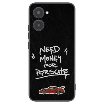 Picasee Μαύρη θήκη σιλικόνης για Realme 10 4G - Dark Racer