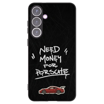 Picasee Μαύρη θήκη σιλικόνης για Samsung Galaxy S24+ S926B 5G - Dark Racer