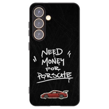 Picasee Μαύρη θήκη σιλικόνης για Samsung Galaxy S24 S921B 5G - Dark Racer