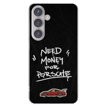 Picasee διαφανής θήκη σιλικόνης Samsung Galaxy S24 S921B 5G - Dark Racer