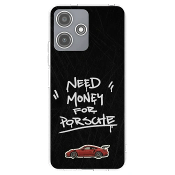 Picasee διαφανής θήκη σιλικόνης Xiaomi Redmi 12 5G - Dark Racer