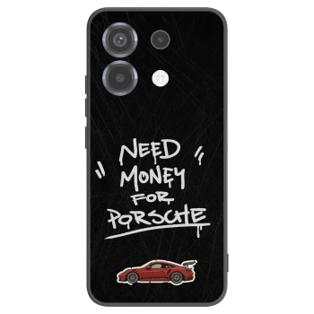 Picasee Μαύρη θήκη σιλικόνης για Xiaomi Poco X6 - Dark Racer