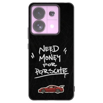 Picasee Μαύρη θήκη σιλικόνης για Xiaomi Redmi Note 13 Pro 5G - Dark Racer