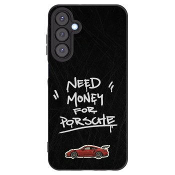 Picasee Μαύρη θήκη σιλικόνης για Samsung Galaxy A25 A256B 5G - Dark Racer