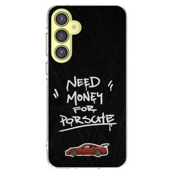 Picasee διαφανής θήκη σιλικόνης Samsung Galaxy A35 5G A356B - Dark Racer