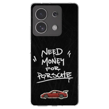 Picasee διαφανής θήκη σιλικόνης Xiaomi Redmi Note 13 4G - Dark Racer