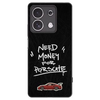 Picasee Μαύρη θήκη σιλικόνης για Xiaomi Redmi Note 13 4G - Dark Racer