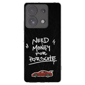 Picasee διαφανής θήκη σιλικόνης Xiaomi Redmi Note 13 Pro 4G - Dark Racer