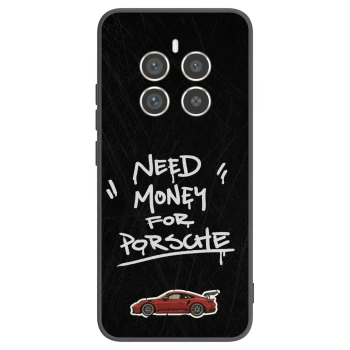 Picasee Μαύρη θήκη σιλικόνης για Realme 12 Pro 5G - Dark Racer