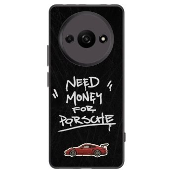 Picasee Μαύρη θήκη σιλικόνης για Xiaomi Redmi A3 - Dark Racer