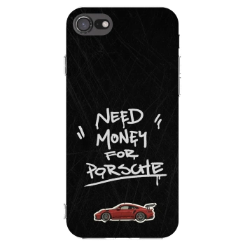 Picasee διαφανής θήκη σιλικόνης Apple iPhone 7 - Dark Racer