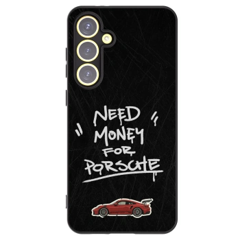 Picasee Μαύρη θήκη σιλικόνης για Samsung Galaxy S24 FE S721B - Dark Racer